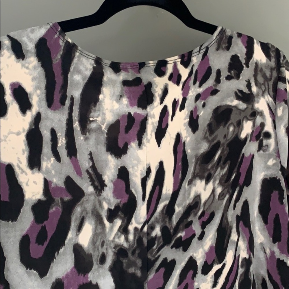 Citiknits animal print dress